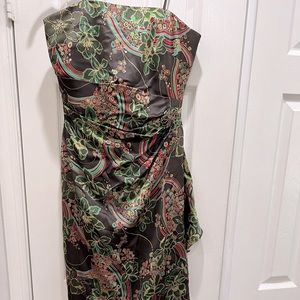 Kay Unger Size 6 Dress Strapless